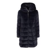 Blauwe Jas Stijlvol Warm Herno , Blue , Dames