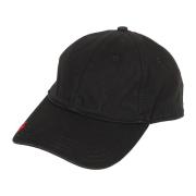 Zwarte Logo Cap Geborduurd Risk Red 44 Label Group , Black , Heren