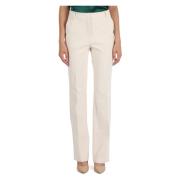 Straight Leg Stretch Fabric Pants Marciano , Beige , Dames