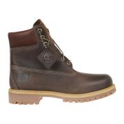 Bruine Waterdichte Veterschoen Timberland , Brown , Heren