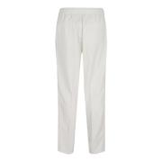 Witte Katoenen Fluwelen Broek Aw24 Brunello Cucinelli , White , Heren