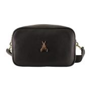 Stijlvolle Crossbody Tas Aira Handtas Patrizia Pepe , Black , Dames