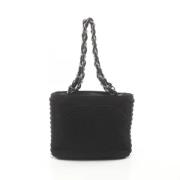 Pre-owned Fabric shoulder-bags Chanel Vintage , Black , Dames