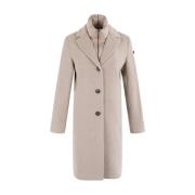 Stijlvolle Jas voor Vrouwen Moscow , Beige , Dames