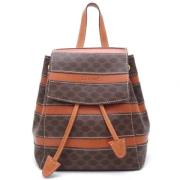 Pre-owned Canvas backpacks Celine Vintage , Brown , Dames