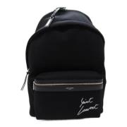 Pre-owned Canvas shoulder-bags Yves Saint Laurent Vintage , Black , Da...