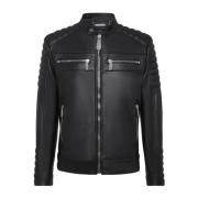 Zwarte Jassen voor Mannen Aw23 Philipp Plein , Black , Heren