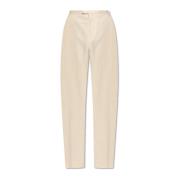 Geplooide broek Bottega Veneta , Beige , Heren