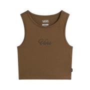 Staple Fitted Shirt Vans , Brown , Dames