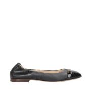 Zwarte Ballerina Platte Schoenen Tod's , Black , Dames