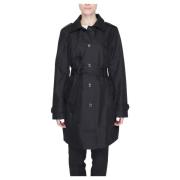 Zwarte knoopjas met voorzakken Street One , Black , Dames