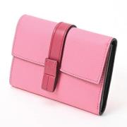 Pre-owned Leather wallets Loewe Pre-owned , Pink , Dames