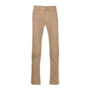 Cropped Trousers Jacob Cohën , Beige , Heren