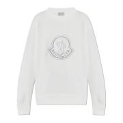 Oversized trui Moncler , White , Dames