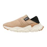 Slip on suede and fabric sneakers Camp UNI Flower Mountain , Beige , U...