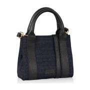 Charlotte Denim Label Tas Dwrs , Blue , Dames