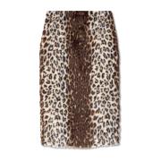 Dierenprint rok Alexander McQueen , Brown , Dames