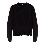 Trui met logo Alexander McQueen , Black , Heren