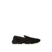 Klassieke Leren Loafer Schoenen Dolce & Gabbana , Black , Heren