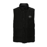 Zwarte Gewatteerde Garson Vest Canada Goose , Black , Heren