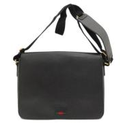 Pre-owned Leather gucci-bags Gucci Vintage , Black , Dames