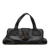 Pre-owned Leather gucci-bags Gucci Vintage , Black , Dames