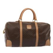 Pre-owned Leather travel-bags Celine Vintage , Brown , Dames