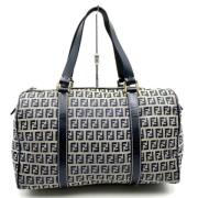 Pre-owned Canvas travel-bags Fendi Vintage , Blue , Dames