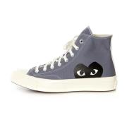 Chuck Taylor 1970s High Canvas Sneaker Comme des Garçons Play , Gray ,...