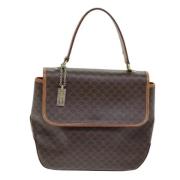 Pre-owned Canvas celine-bags Celine Vintage , Brown , Dames