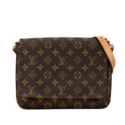 Pre-owned Leather louis-vuitton-bags Louis Vuitton Vintage , Brown , D...