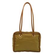 Pre-owned Canvas celine-bags Celine Vintage , Green , Dames