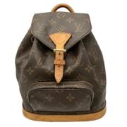 Pre-owned Canvas backpacks Louis Vuitton Vintage , Brown , Dames