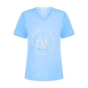 Korte mouw Selma Top Zoso , Blue , Dames