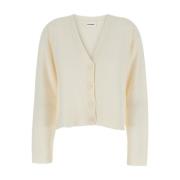 Witte Cardigan Sweater P.a.r.o.s.h. , White , Dames