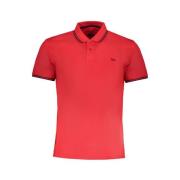 Rood Katoenen Polo Shirt Slim Fit Harmont & Blaine , Red , Heren