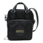 Pre-owned Nylon shoulder-bags Gucci Vintage , Black , Dames