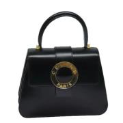 Pre-owned Leather handbags Celine Vintage , Black , Dames