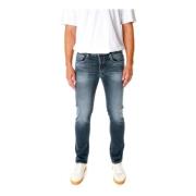 Klassieke Straight Fit Jeans Replay , Blue , Heren