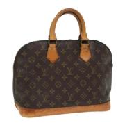 Pre-owned Canvas handbags Louis Vuitton Vintage , Brown , Dames