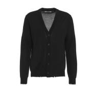 Zwart Gebreid Aw24 Mauro Grifoni , Black , Heren