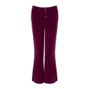 Elegante Geknoopte Broek Liu Jo , Purple , Dames