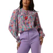 Ashley Blouse in Multi Kleur Moliin , Multicolor , Dames