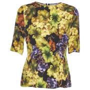 Pre-owned Silk tops Dolce & Gabbana Pre-owned , Multicolor , Dames