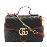 Pre-owned Leather gucci-bags Gucci Vintage , Black , Dames