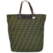 Pre-owned Canvas totes Fendi Vintage , Brown , Dames