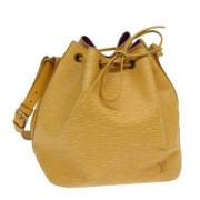 Pre-owned Leather louis-vuitton-bags Louis Vuitton Vintage , Yellow , ...