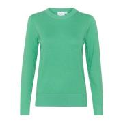 Groene Pullover Sweater Gumdrop Stijl Saint Tropez , Green , Dames