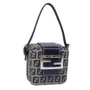 Pre-owned Canvas fendi-bags Fendi Vintage , Blue , Dames