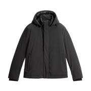 Zwarte Jassen voor Mannen Woolrich , Black , Heren